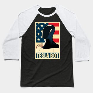 Tesla Bot Baseball T-Shirt